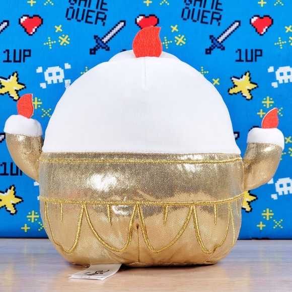 Squishmallow Beauty & the Beast Lumiere 8" UltraSoft Stuffed Disney Pixar Plush - Picture 4 of 12